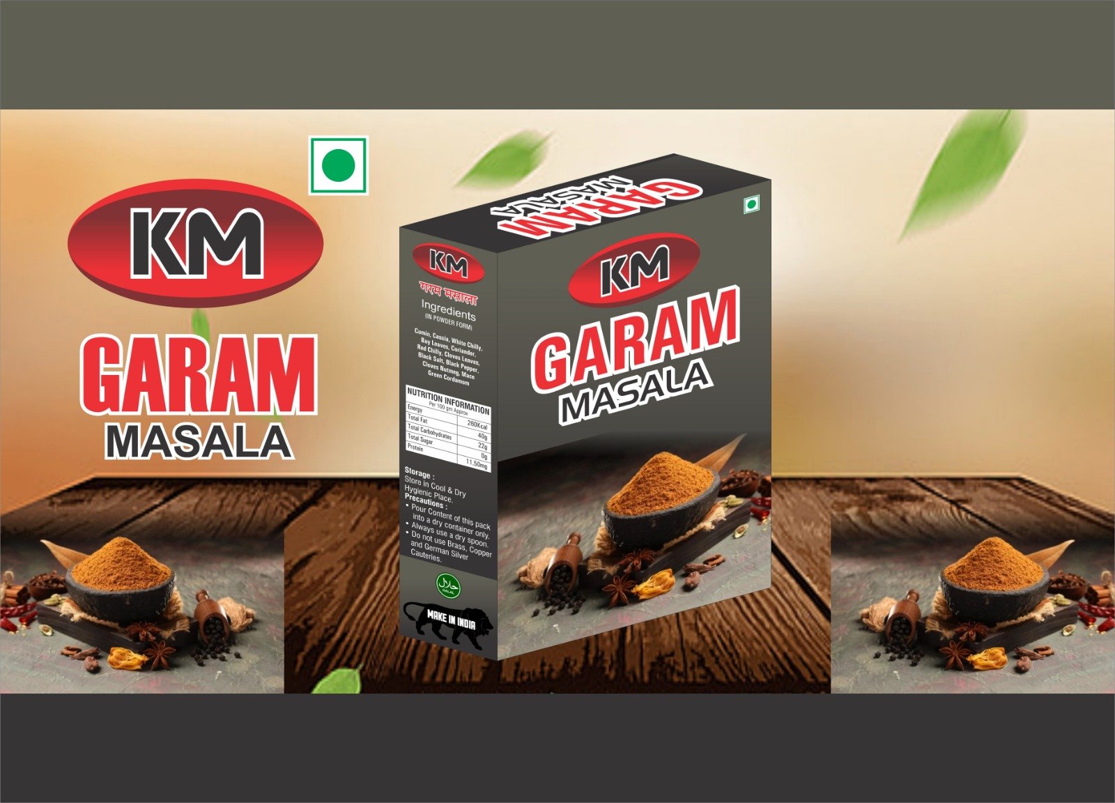 KM Garam Masala - Authentic Indian Spice Blend